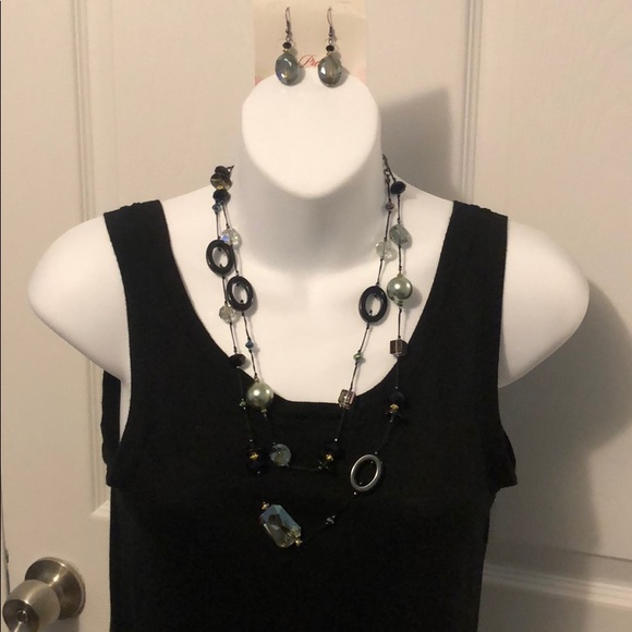 NWT Emerald Isle Necklace Set by Premier Designs - Picture 2 of 6